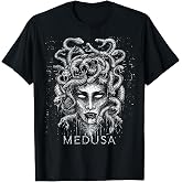 Medusa Greek Mythology Goddess with Snake Hair T-Shirt