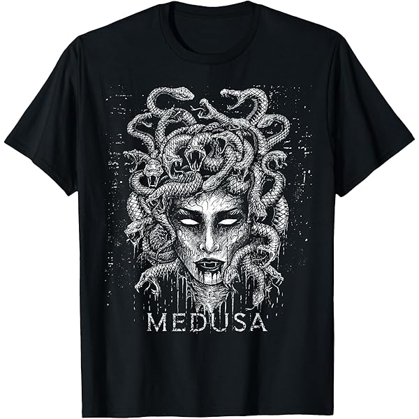Amazon.com: Medusa Head Myth Gorgon Snake Hair Greek