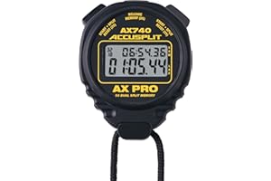 ACCUSPLIT AX740 PRO MEMORY (50) DUAL LINE STOPWATCH