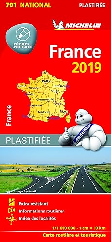 Download Carte France Plastifiée Michelin 2019 PDF