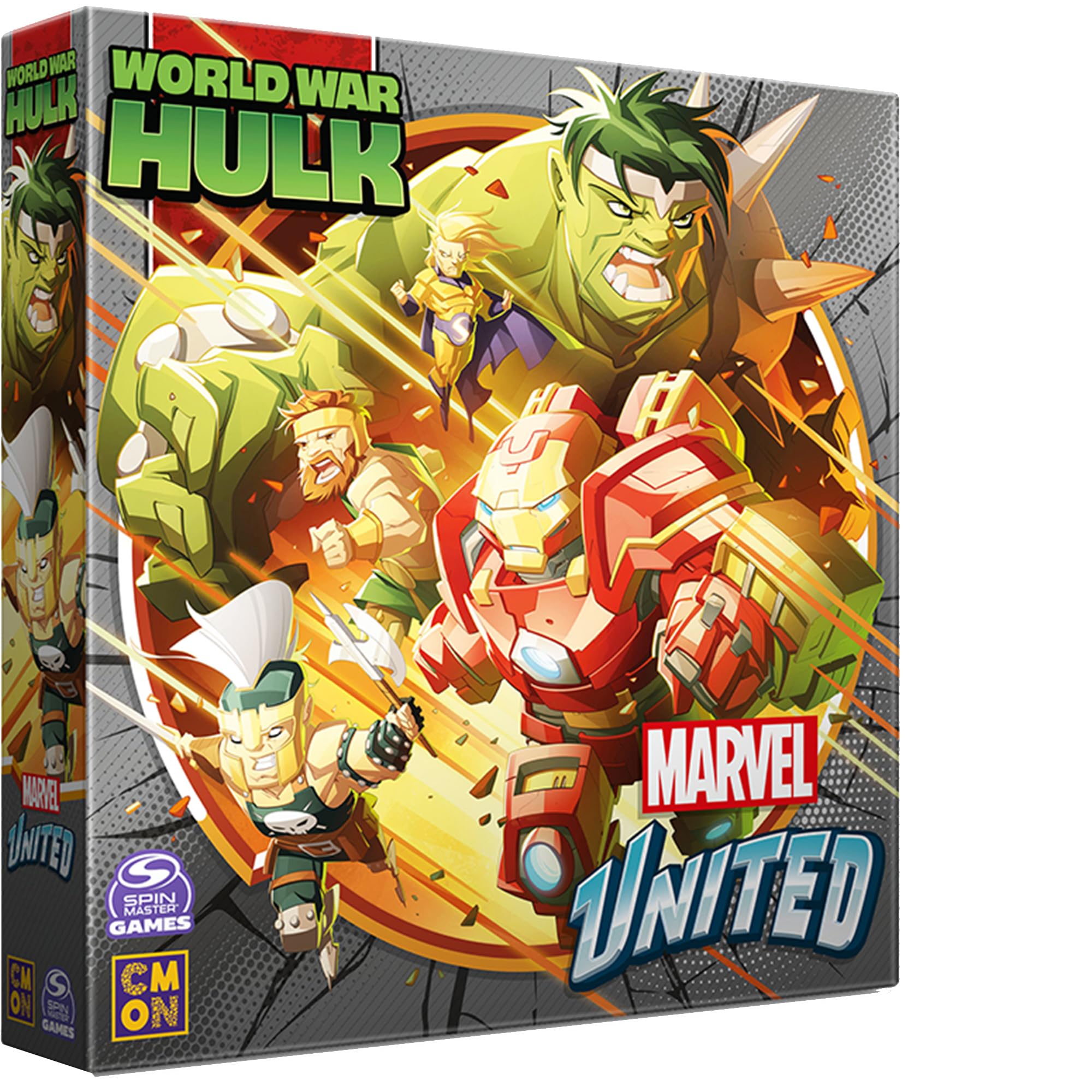 CMON | Marvel United: World War Hulk | Miniatures Board Game | Ages 14+ | 1-5 Players | 45+ Minutes Playing Time