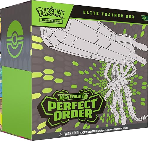 Pokémon TCG: Mega Evolution—Perfect Order Elite Trainer Box in Kuwait ...