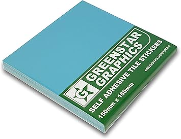 Amazon.de: Greenstar Fliesenaufkleber – 50 Stück – (150 mm x 150 mm