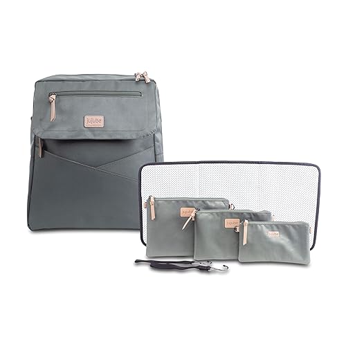 JuJuBe Diaper Bag Backpack Messenger Bag 4-in-1 Core