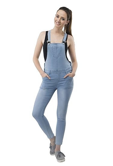 denim dungaree dress amazon