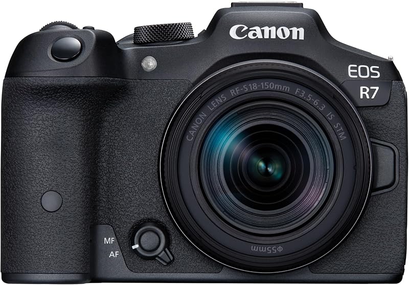 Canon EOS R7 with RF-S 18-150mm Lens 32.5 MP APS-C Dual Pixel AF II