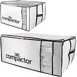 Lot De 3 Housses De Rangement Sous Vide Compactor - Taille M (125L) - 40x42x25 Cm - Neuf