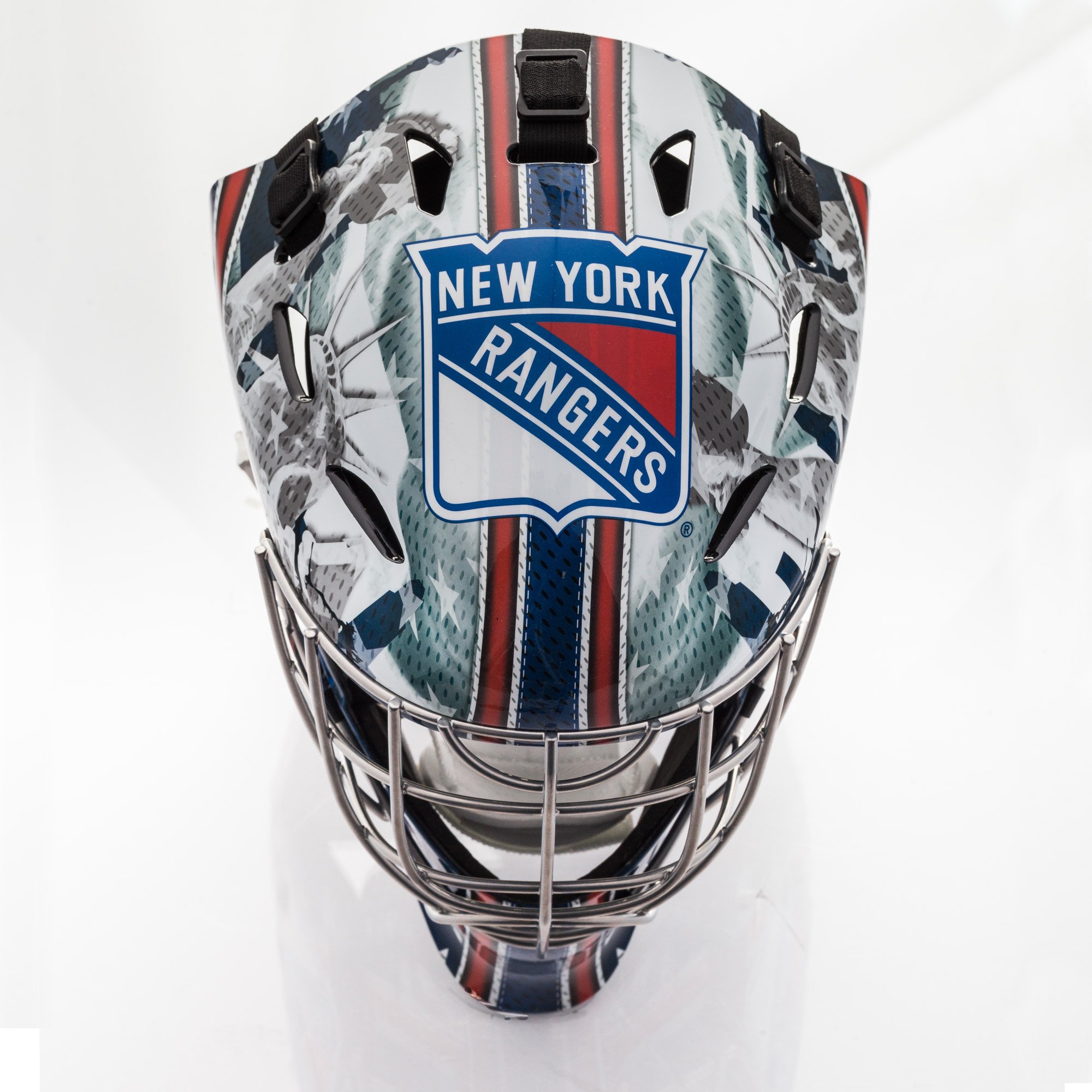 Franklin Sports New York Rangers NHL Hockey Goalie Face Mask Goalie