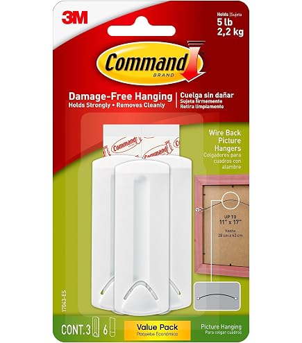 20 Bandes Adhésives Command Recharge - Accroche Sans Trace - Pour Cadres Et Déco
