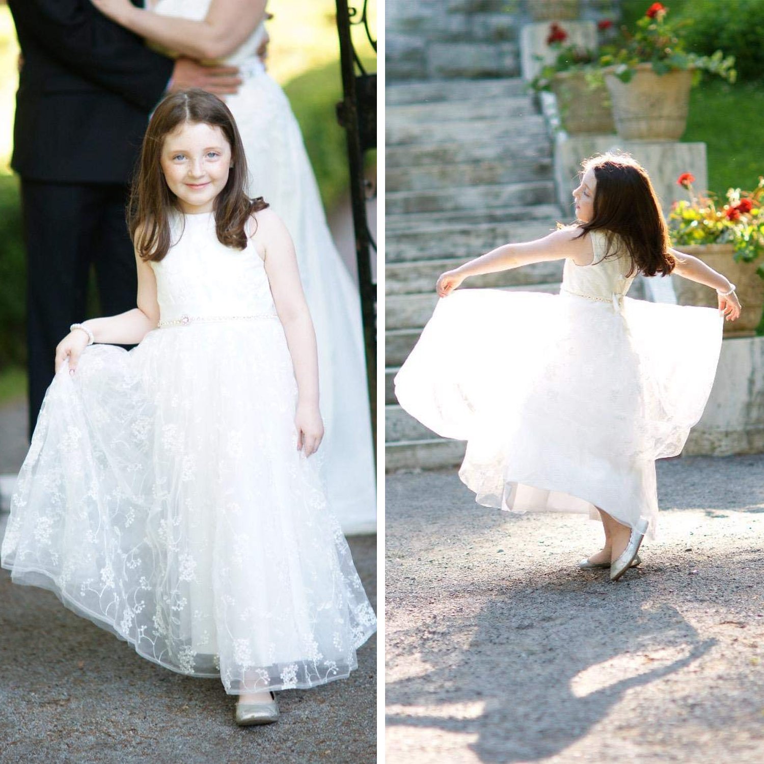 older flower girl dresses uk