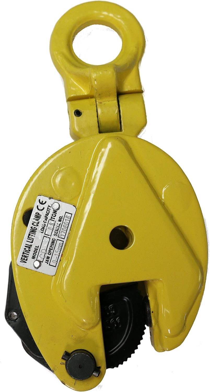 V-Lift Industrial Vertical Plate Lifting Clamp Steel 1,732 pounds WLL .8T: Home Improvement