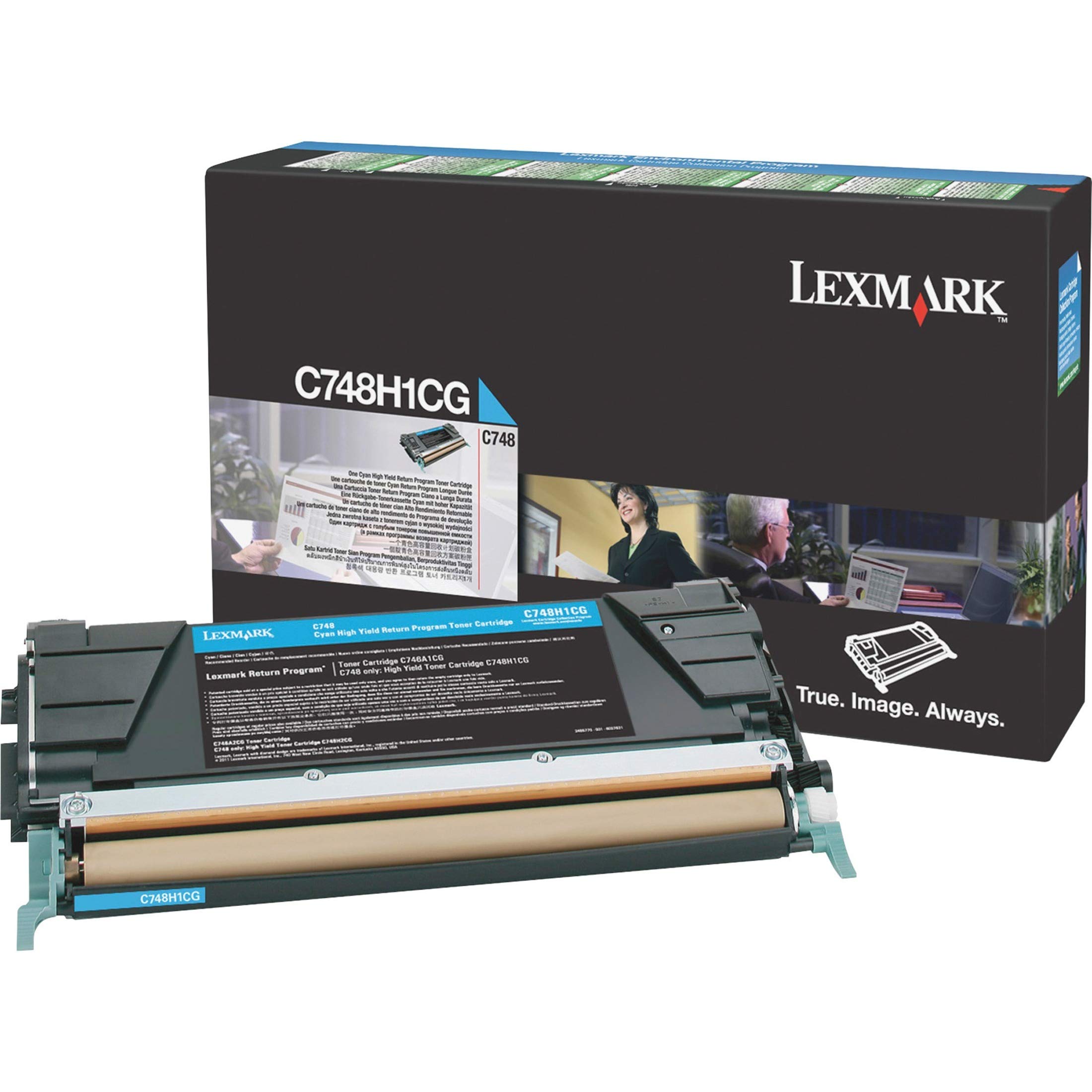 Lexmark C748H1CG Laser Toner for C748 - Cyan