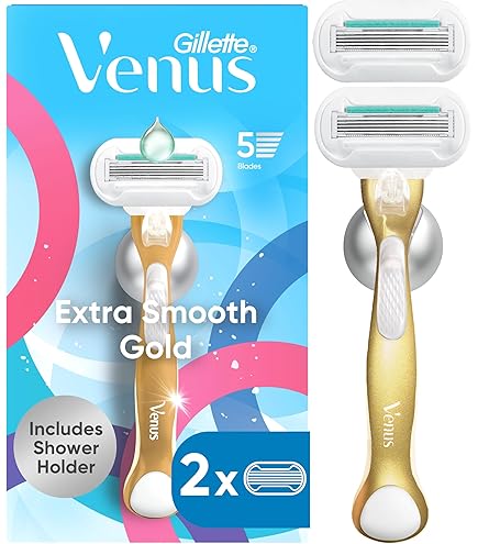 Amazon.com: Venus Platinum Extra Smooth Metal Handle Women's Razor