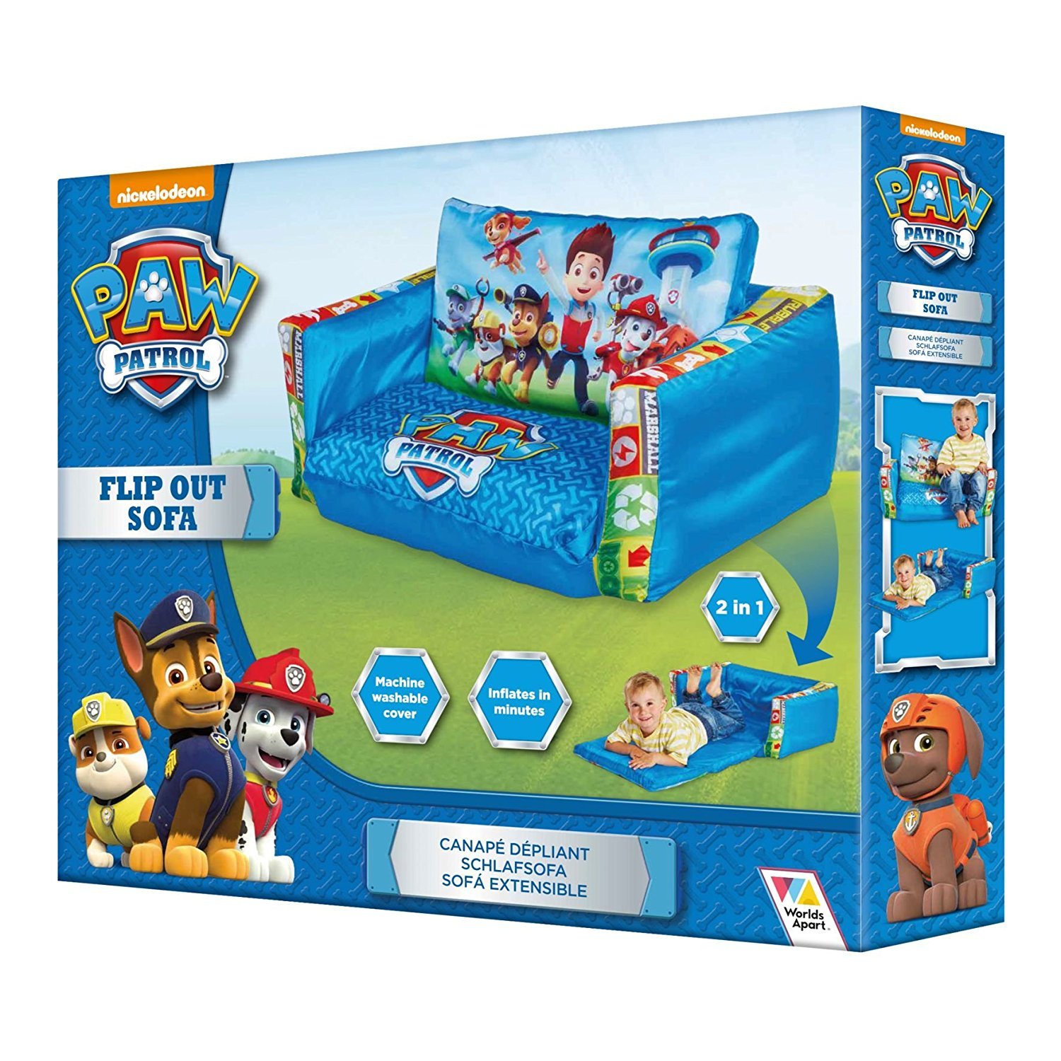 paw patrol flip sofa