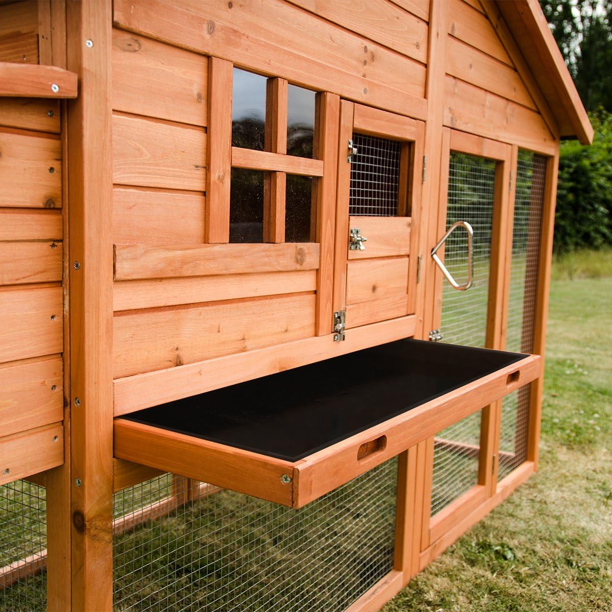 Super Saturday KCT Malaga Extra Large Chicken Coop With Run Boxing Day