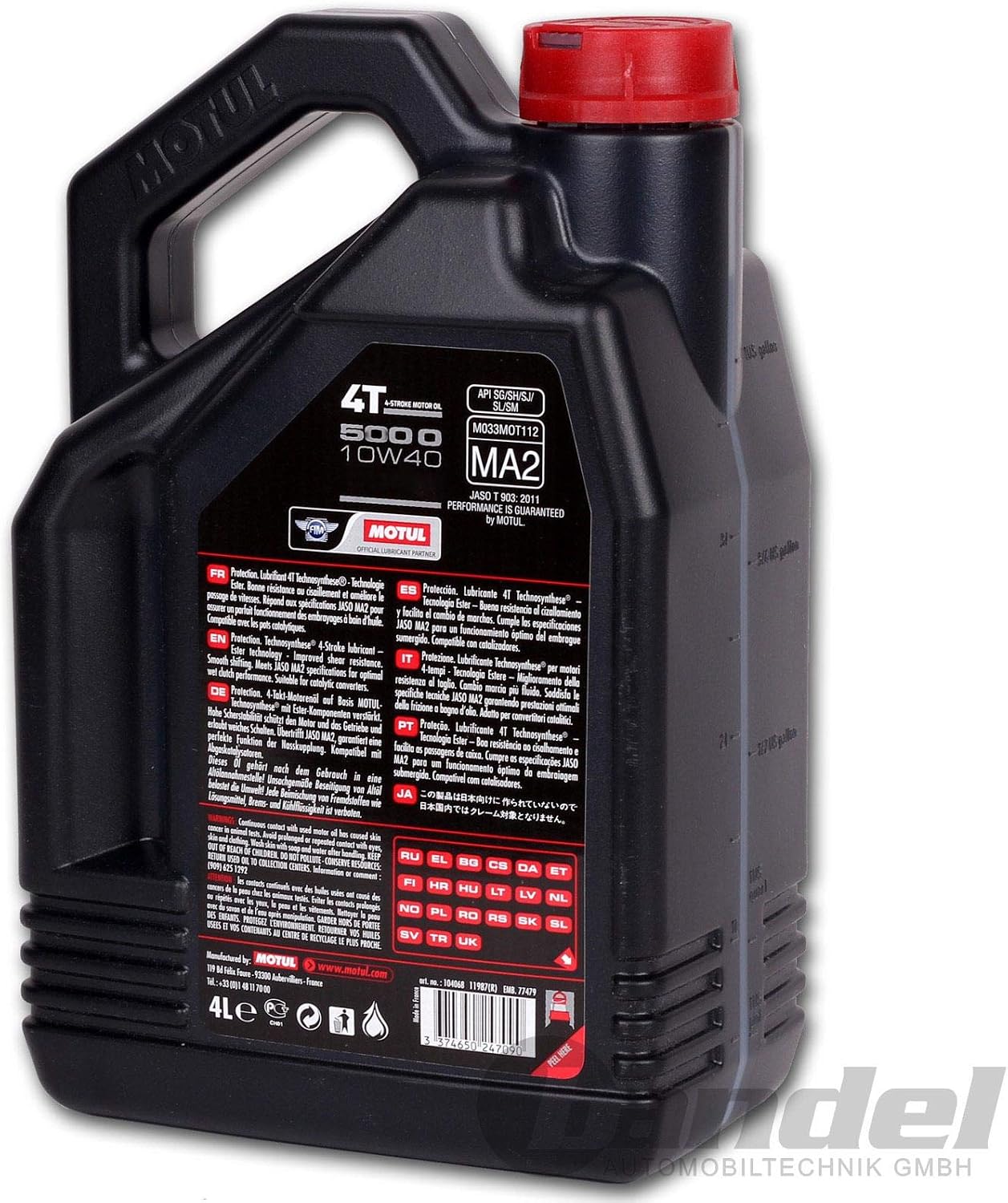 Motul 104056 Oil, transparent, 300x234x114 - Image 3