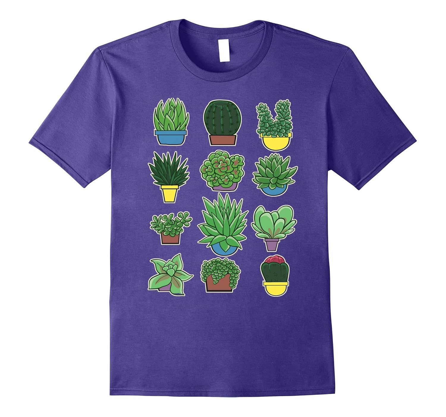 Succulent & Cacti Garden T-Shirt-ANZ