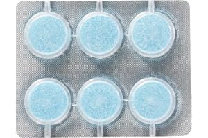 COMPAC HOME Plink Fizzy Sink Drain Cleaner and Deodorizer, Air Fresheners for Kitchen Sink, Home Accessory Cleaning Products for Kitchen, Drain Cleaner, Lemon Scent, 6 Count (Pack of 2), 12 Tablets