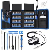 STREBITO Precision Screwdriver Set 142-Piece + Anti Static Wrist Strap Bundle, Electronics Repair Toolkit for iPhone, MacBook, Computer, Laptop, PC, Tablet, PS4, Xbox, Nintendo, Game Console
