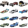 Hot Wheels Toy Cars or Trucks, Set of 72 Individually Packaged 1:64 Scale Cars, Rescue Vehicles or Trucks (Styles May Vary; May Include Duplicates)