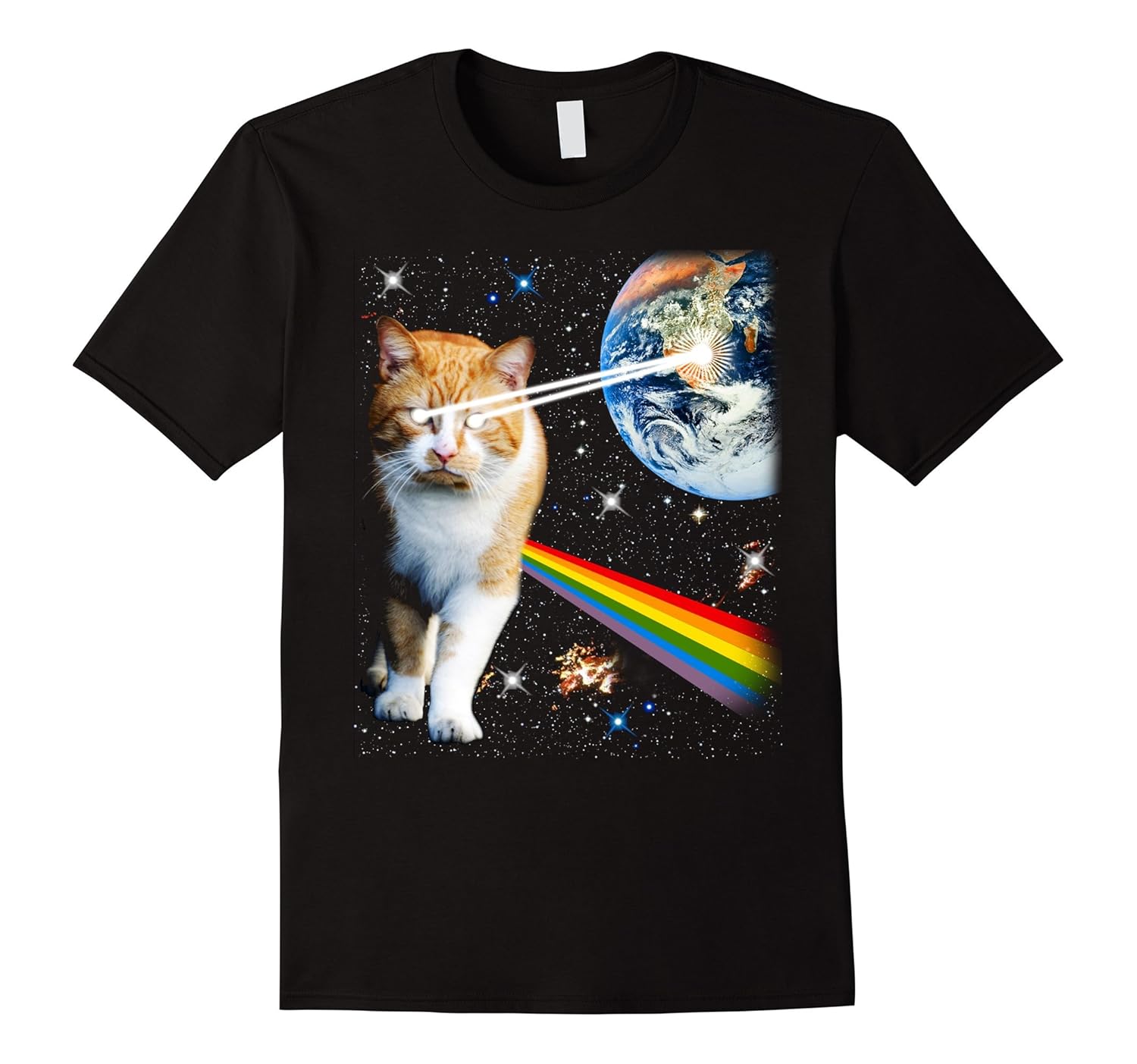 Ziggy The Space Cat Funny T-Shirt-ANZ