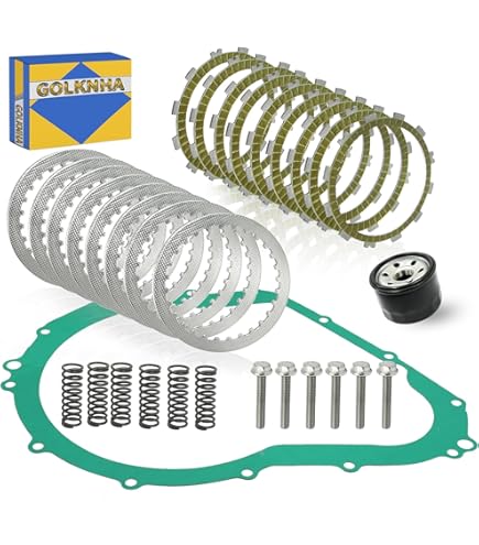 Clutch Friction Steel Plates Gasket Fits Suzuki GSX1300R Hayabusa