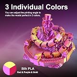 ERYONE Silk Tri-Color PLA Filament 1kg Coextruded 1.75mm +/-0.03mm view 2