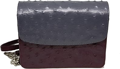 ostrich crossbody purse