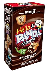 Meiji Hello Panda Cookie, Chocolate, 2.1 Ounce