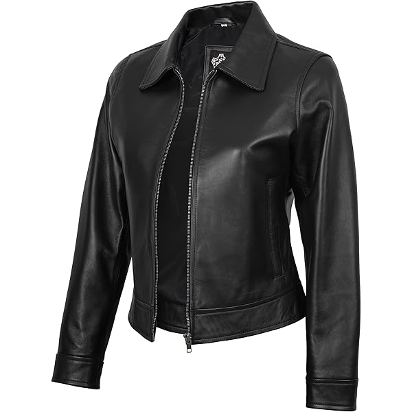 Men's Vintage Faded Brown Leather Harrington Jacket XS at Amazon