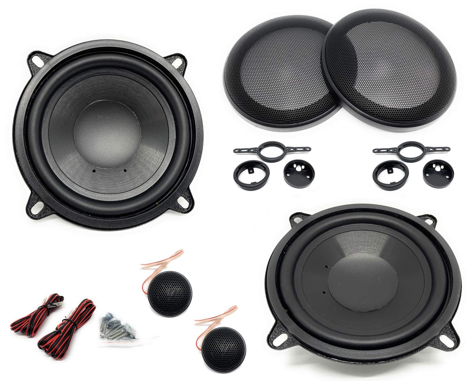 Sound-way Car Speakers 13 cm, Universal Car Audio Speakers 2 Ways 100 watts
