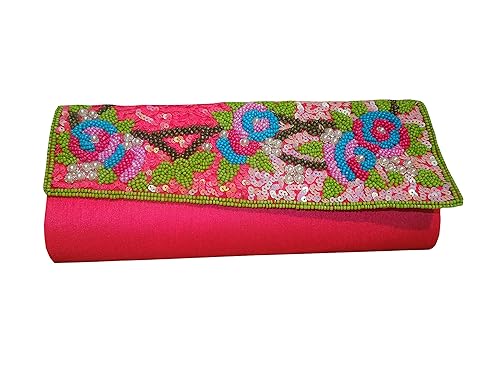 Spice Art Womens Clutch (Hot Pink-S10408141GN)