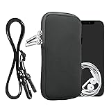 kwmobile Neoprene Phone Bag XXL - 7" - 6.9 x 3.3