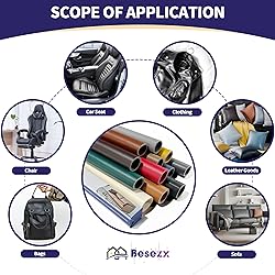 Besezx Leather Repair Patch Tape Kit, Self Adhesive