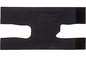 Trumpet valve guard by KGUBrass is the leather trumpet valve protector made of luxurious mild and thick material; use as protection from corrosion, scratches and stains (Black)