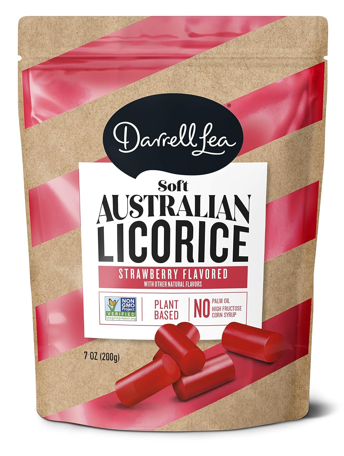 Darrell Lea Strawberry Soft Australian 