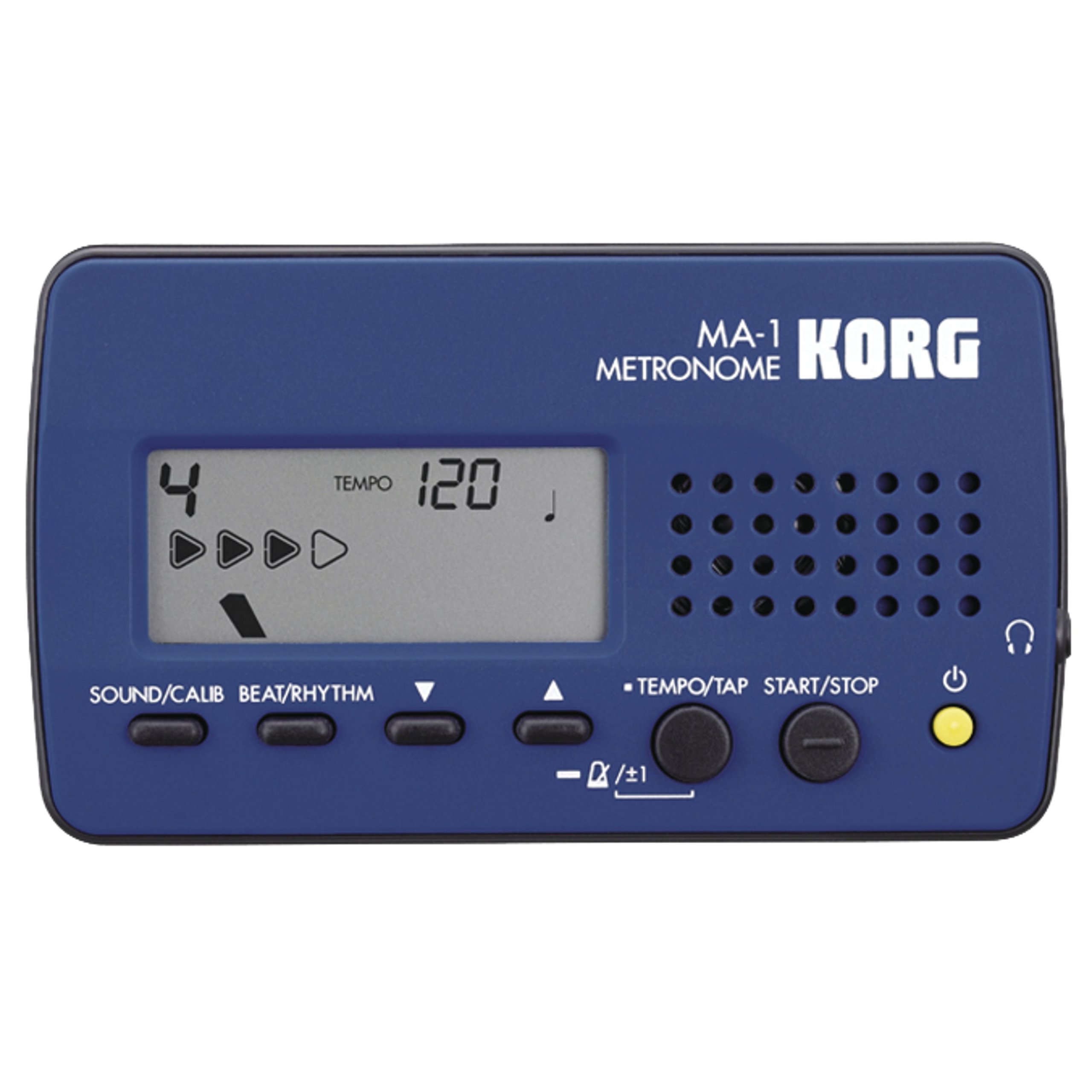 Korg MA-1BLBK Multi-Function Digital Metronome - Blue / Black