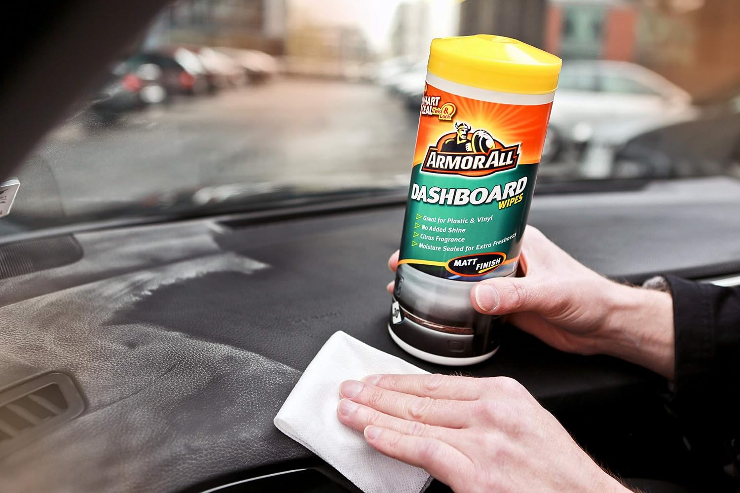 Armor All Car Interior Cleaning Wipes Pack for Dashboard Glass & All Around Interior, Set of 3 x 30 Wipes (90 Total Wipes) - Image 4