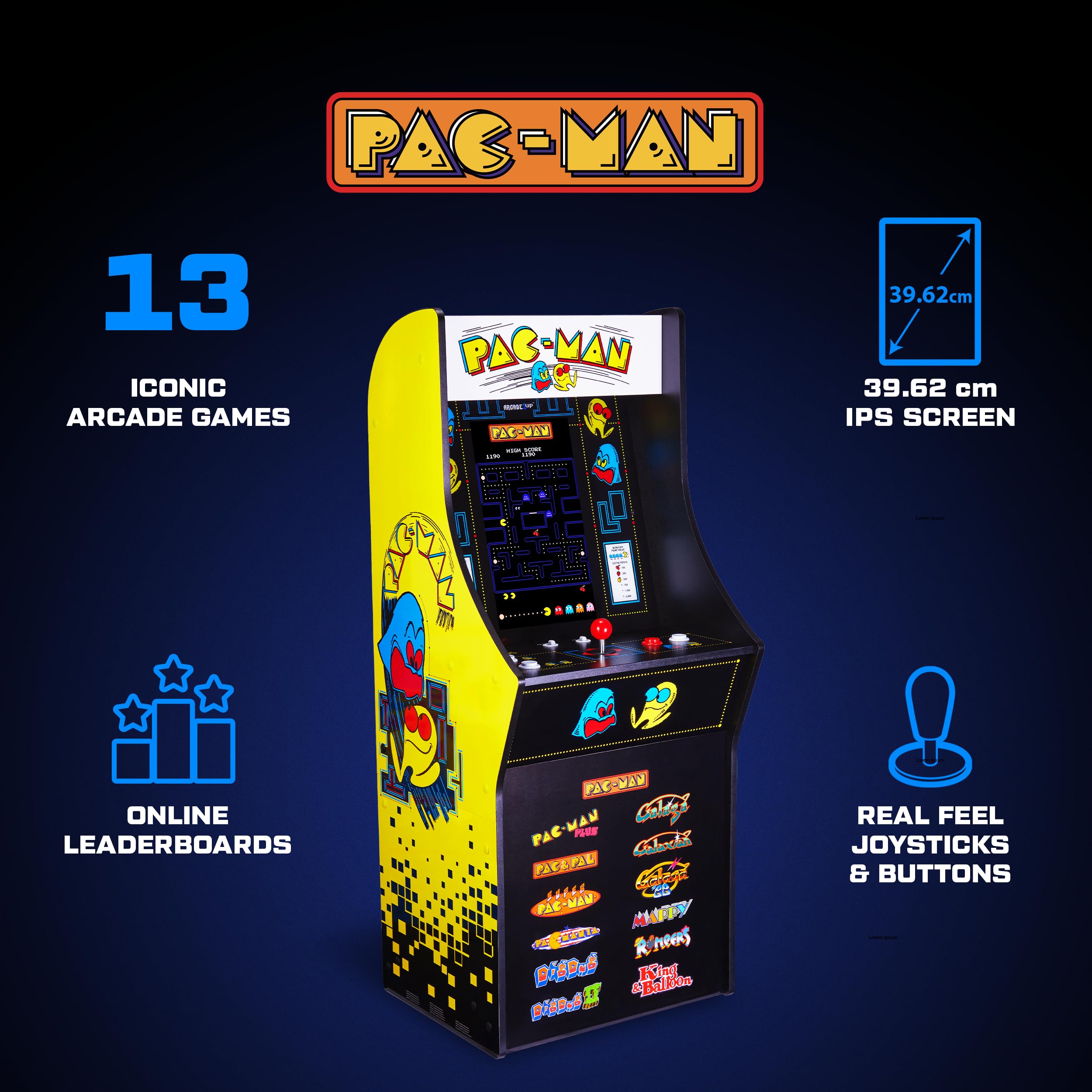 Arcade1Up PAC-MAN Classic SE (Slim Edition) 4