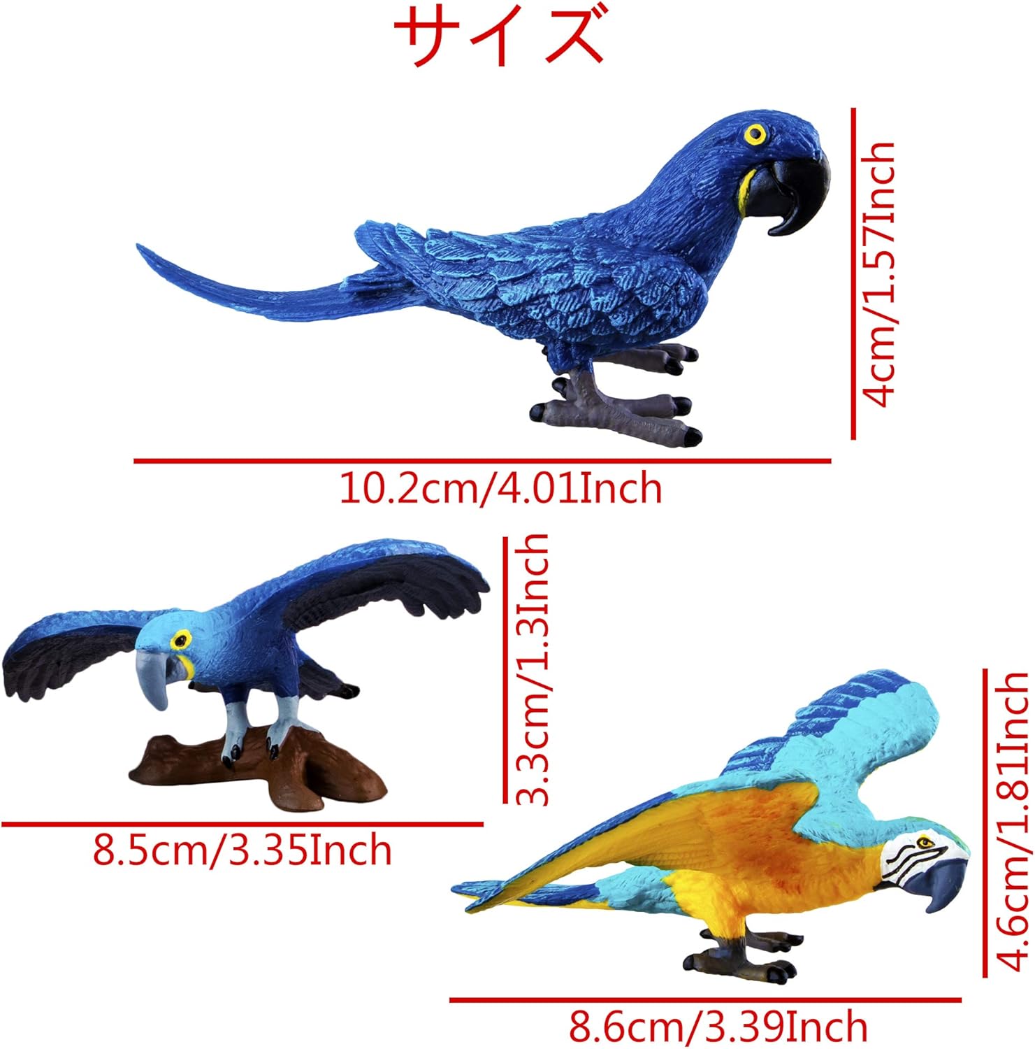 Amazon Toymany 動物フィギュア 鳥フィギュアセット オウムフィギュア 9pcs 鳥類 モデル リアルな動物おもちゃ Absプラスチック製 知育玩具 定番玩具 子供誕生日ギフト コレクション ６歳以上の子供向け フィギュア ドール 通販