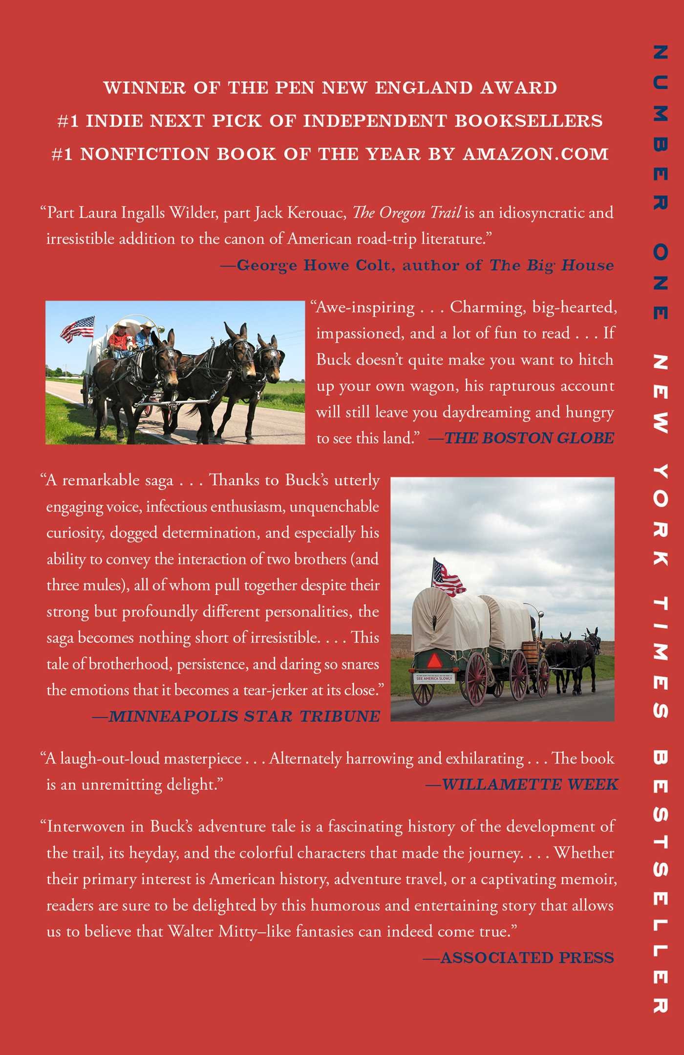 The Oregon Trail A New American Journey Amazon De Buck Rinker Bucher