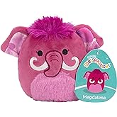 Squishmallows 5-Inch Magdalena Mammoth Jazwares Mini Plush | Soft Squishy Collectible Little Purple Mammoth Elephant Stuffed Animal Toy Gift for Kids, Girls &amp; Boys