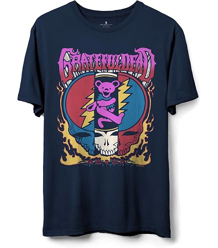 Amazon.com: Liquid Blue Men's Grateful Dead Spring Tour '90 T