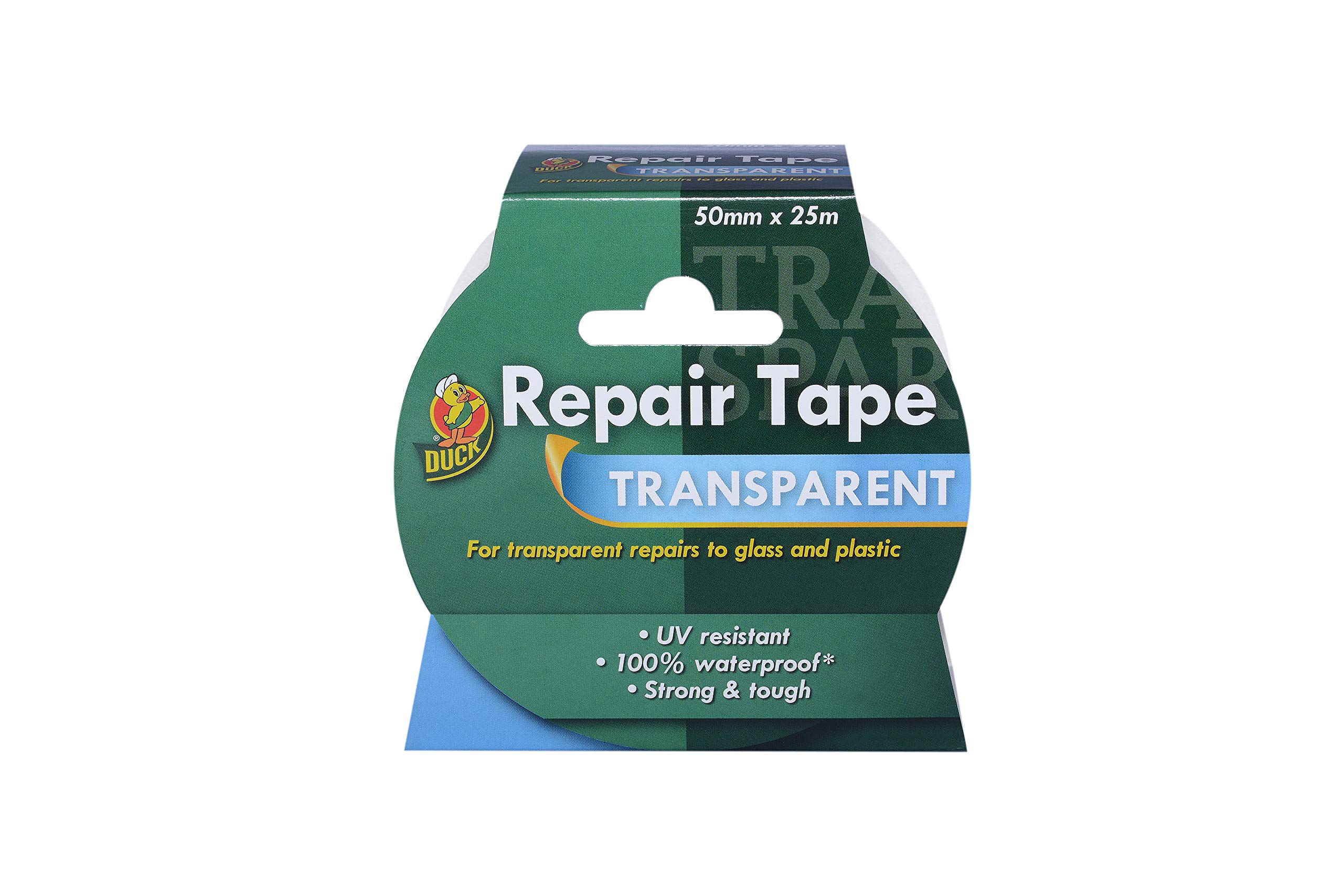Duck Tape Transparent Repair Tape ,Clear, Strong, Repair, High Strength Adhesive 50mm X 25m