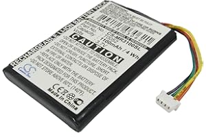 XUNNENG Replacement GPS Navigation Battery Part No.T0052 for Magellan Maestro 3000,Maestro 3200,Maestro 3210,Maestro 3220,Maestro 3225,1100mAh Li-ion