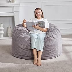 Hobestluk 3ft Bean Bag Chairs for Adults Large