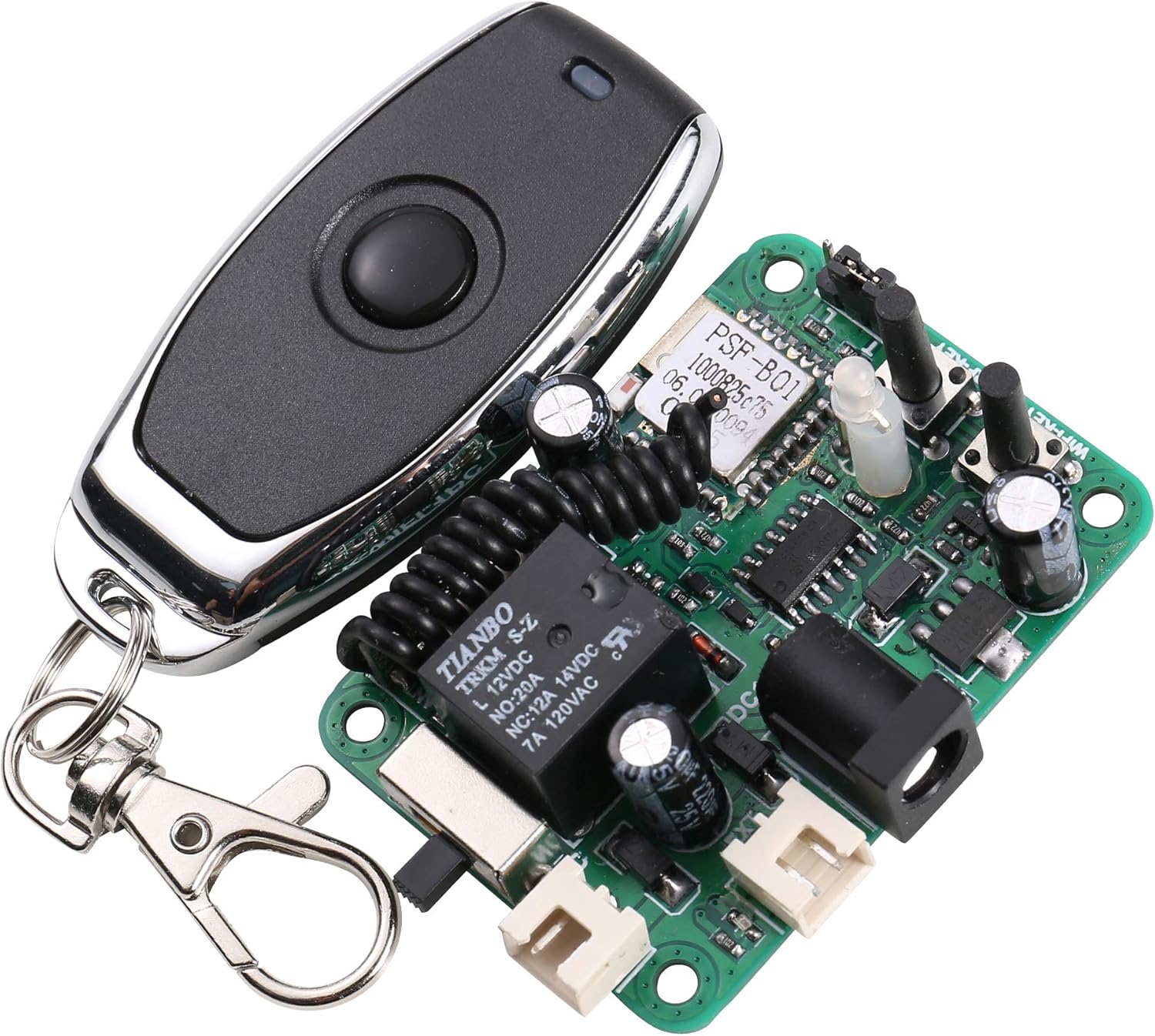 UHPPOTE Kit Controllo Accessi WiFi 2.4GHz – Apri Porta Con Telecomando O App Tuya – 433MHz