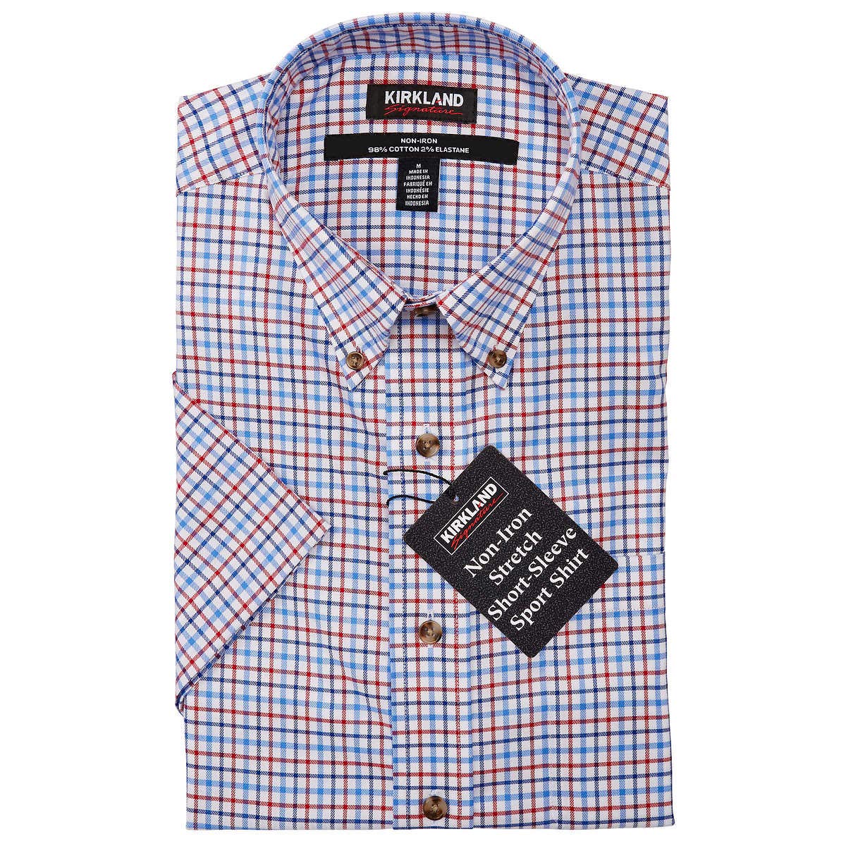 kirkland short sleeve dress shirts