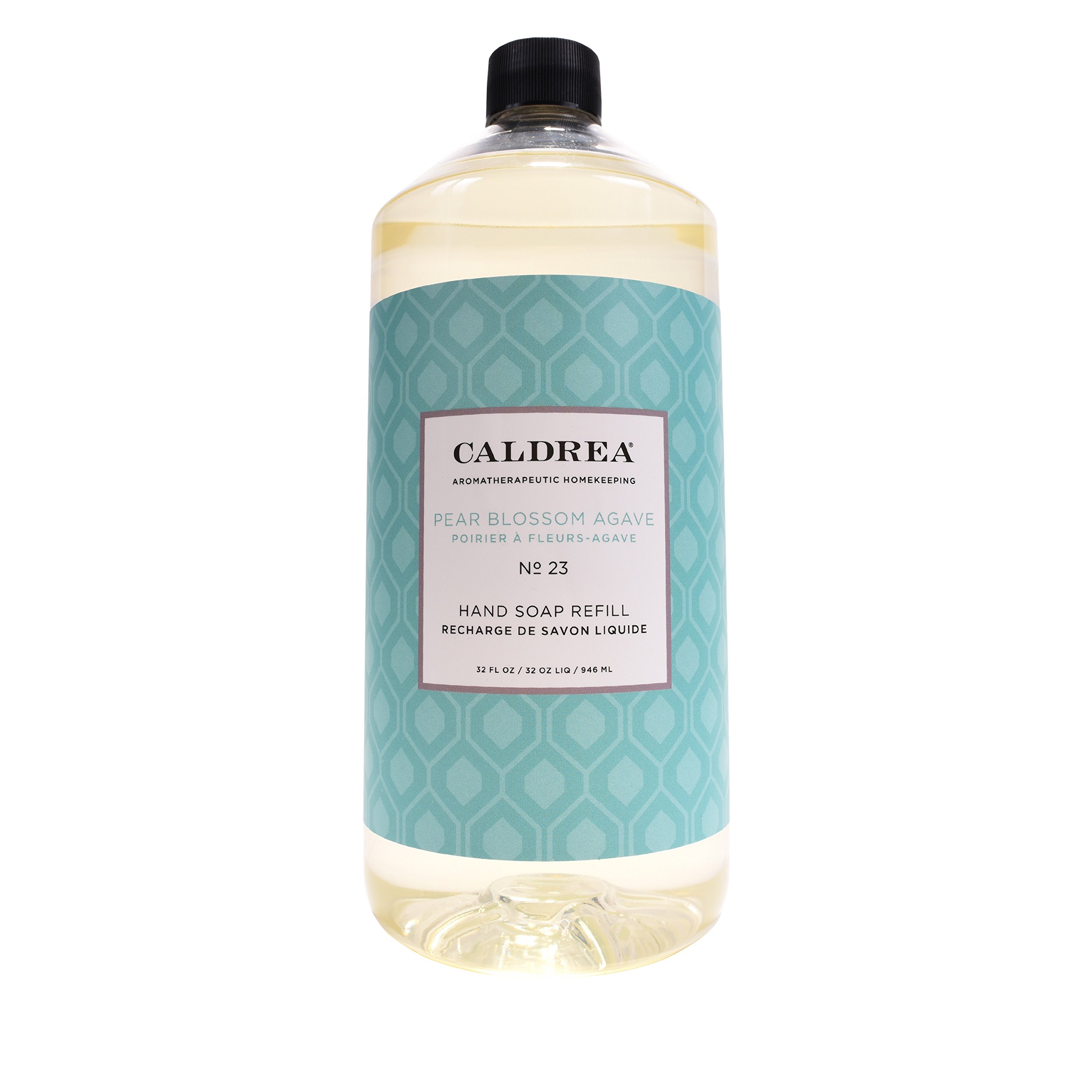Caldrea Glass Refillable Hand Soap, Pear Blossom Agave, 12