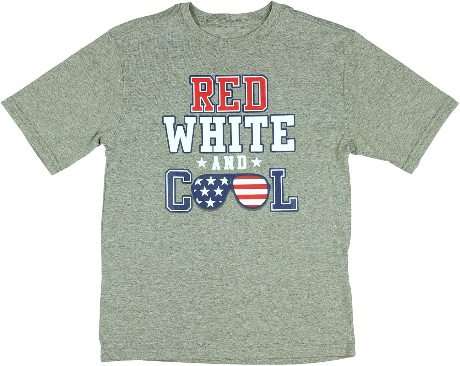 Amazon.com: Boys Red White and Cool American Flag Graphic T-Shirt - X